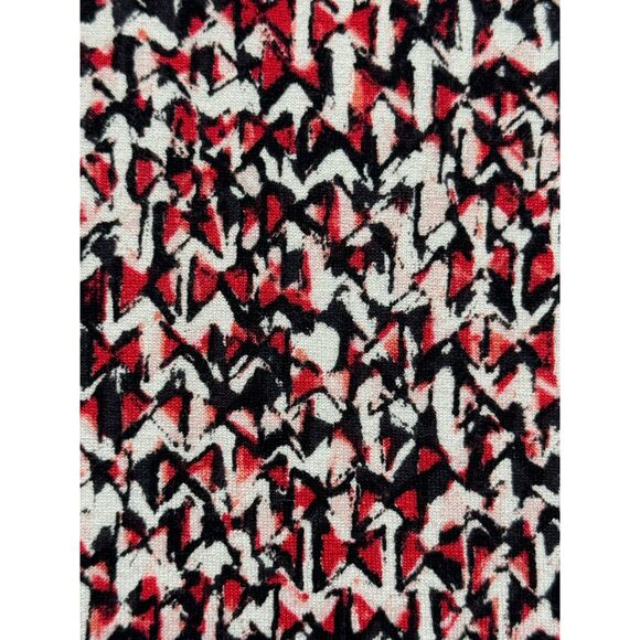 J. JILL Wearever Collection Black/Red/White Maxi Dress, Sz M Tall - Picture 3 of 8